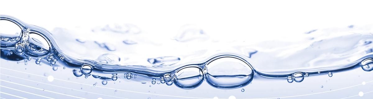 bubbles on the surface of the water